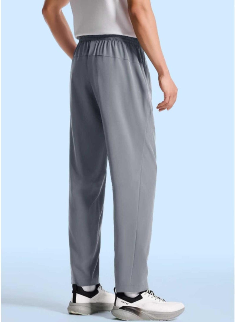 ANTA Men’s IceSilk Knit Training Pants/Cooling Fabric / High Stretch / All-Weather Comfort - Image 2