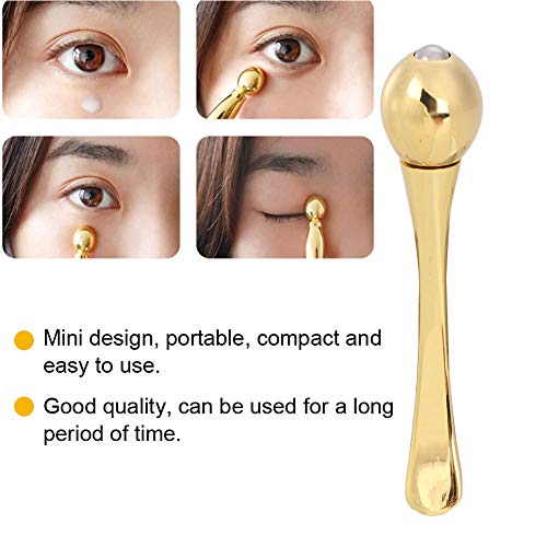 riteu Eye Cream Massage Sticks, Zinc Alloy Eye Cream Applicator Eye Anti Wrinkle Eye Fatigue Relief Massage Stick for Facial-Treatments-and-Masks Cream Scoop DIY Cosmetic Tool - Image 4