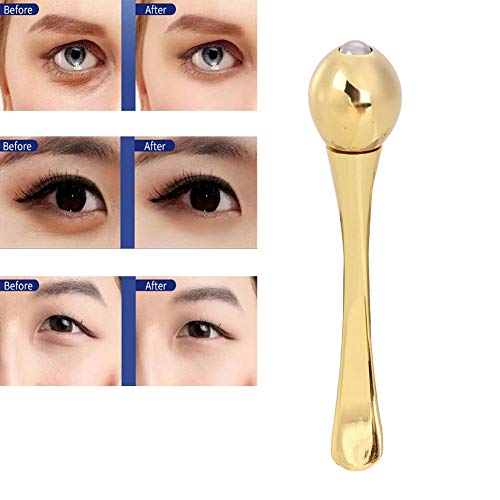 riteu Eye Cream Massage Sticks, Zinc Alloy Eye Cream Applicator Eye Anti Wrinkle Eye Fatigue Relief Massage Stick for Facial-Treatments-and-Masks Cream Scoop DIY Cosmetic Tool - Image 5