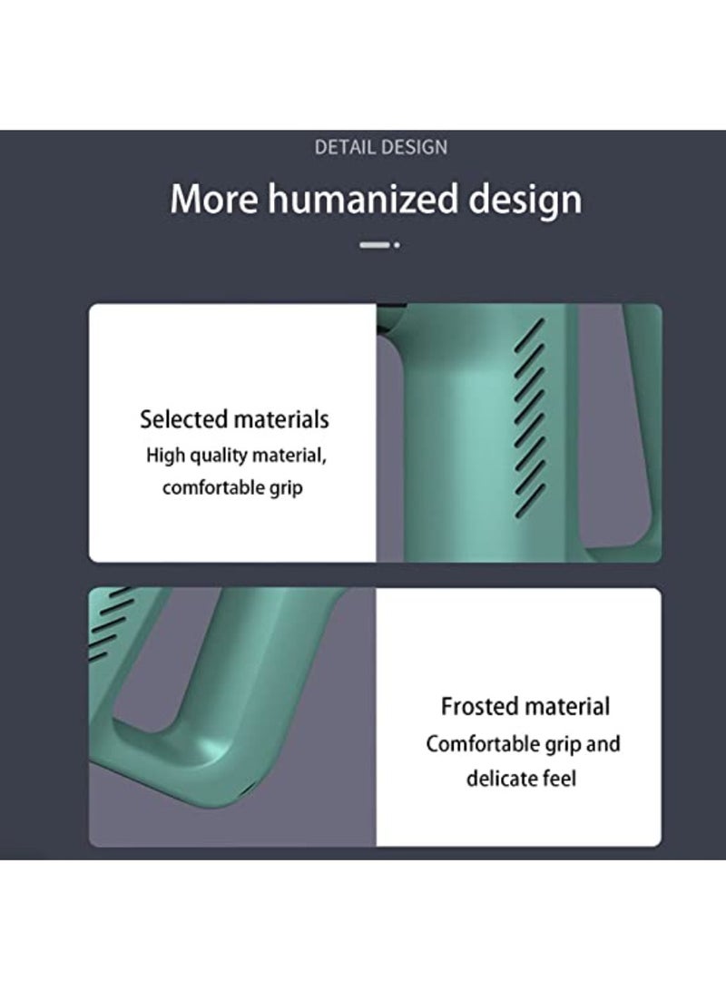 DIGI CORE Deep Tissue Massage Gun With 4 Massage Heads Muscle Massager Gun For Athletes Powerful Portable Electric Handheld Deep Tissue Body Massager Gun Neck Massager Gun Five Adjustable Speed Moods - Image 3