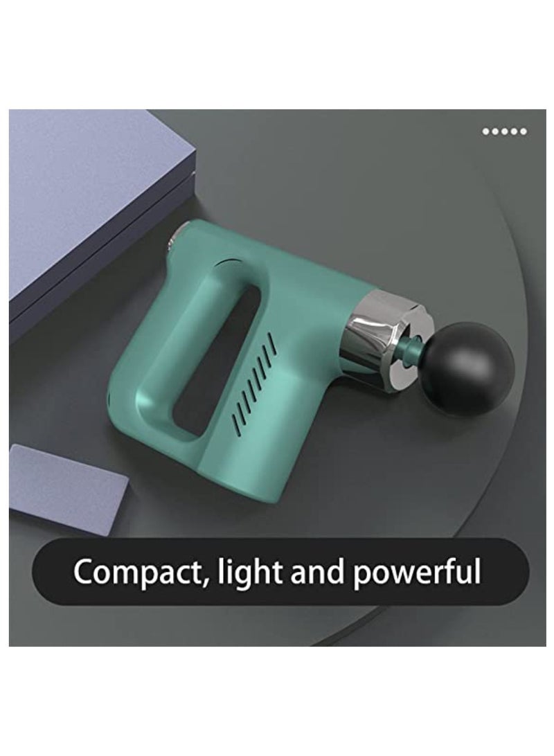 DIGI CORE Deep Tissue Massage Gun With 4 Massage Heads Muscle Massager Gun For Athletes Powerful Portable Electric Handheld Deep Tissue Body Massager Gun Neck Massager Gun Five Adjustable Speed Moods - Image 4