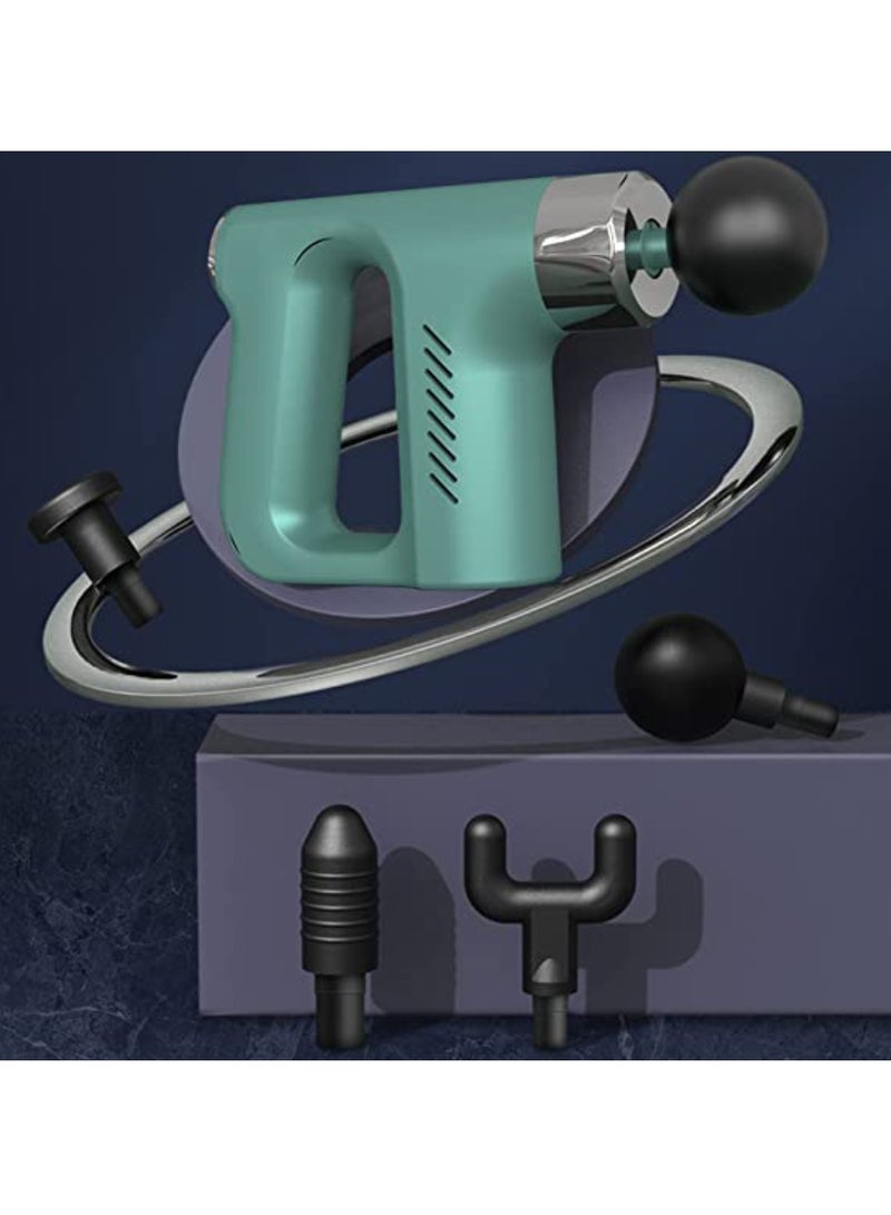 DIGI CORE Deep Tissue Massage Gun With 4 Massage Heads Muscle Massager Gun For Athletes Powerful Portable Electric Handheld Deep Tissue Body Massager Gun Neck Massager Gun Five Adjustable Speed Moods - Image 5