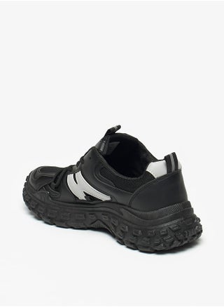 Textured Sports Shoes with Lace-Up Closure - pzsku/ZC78861C69C8AB026343EZ/45/_/1721742450/f6c82483-1eb4-436e-90b9-e3951a23a99e