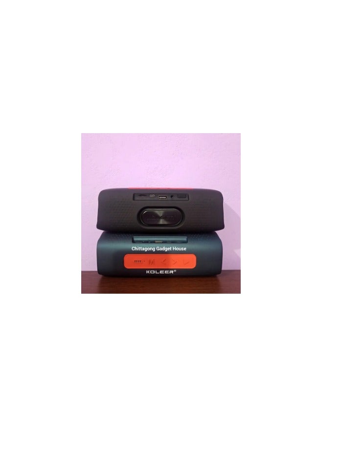 KOLEER S881 Bluetooth 5.0 Hi-Fi Sound AUX, SD Card & FM Radio Supported Wireless Speaker - Image 2
