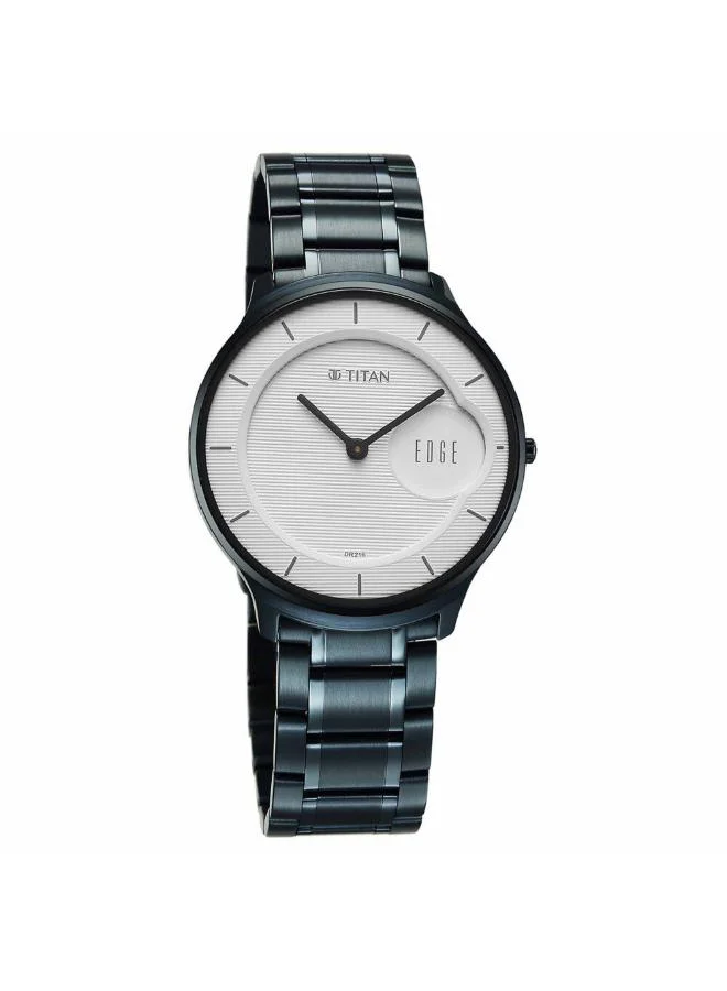 تيتان Men's Stainless Steel Analog Watch 1843QM04 - 38 mm