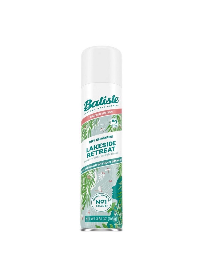 Batiste Batiste Dry Shampoo Lakeside Retreat Fragrance for Women and Men, Limited Edition, Refreshes Hair, Absorbs Oil Between Washes, Waterless Shampoo, 3.81 oz  - Image 1