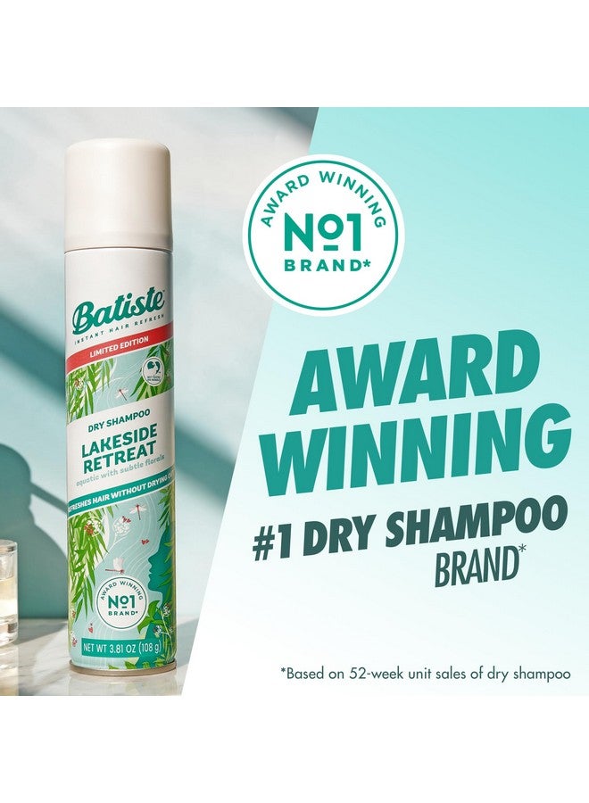 Batiste Batiste Dry Shampoo Lakeside Retreat Fragrance for Women and Men, Limited Edition, Refreshes Hair, Absorbs Oil Between Washes, Waterless Shampoo, 3.81 oz  - Image 3