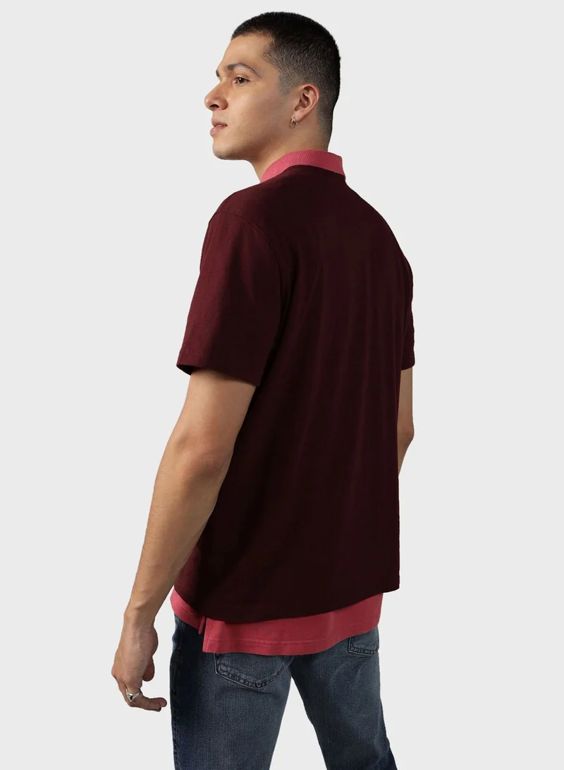 American Eagle Logo Graphic Crew Neck T-Shirt