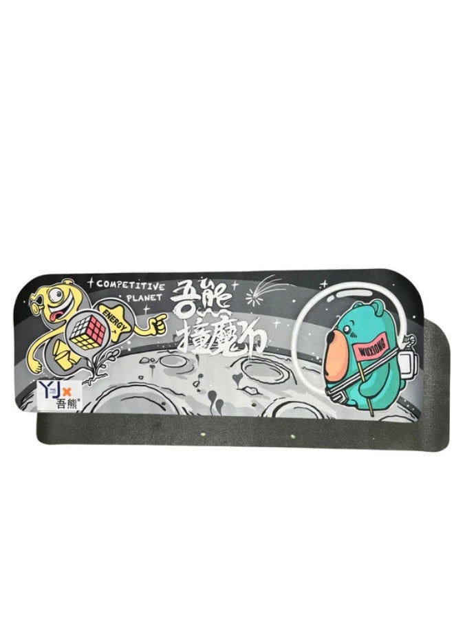 واي جيه حصيرة مكعبات YJ Cube الواقية لمكعبات السرعة، حصيرة مكعبات مضادة للانزلاق، محمولة ومتينة، لجميع أنواع المكعبات - Image 1