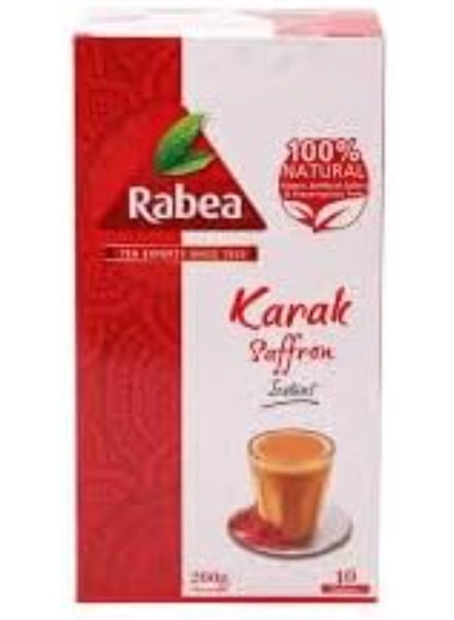 Rabea Karak Tea with Saffron – 1 Piece - Image 4