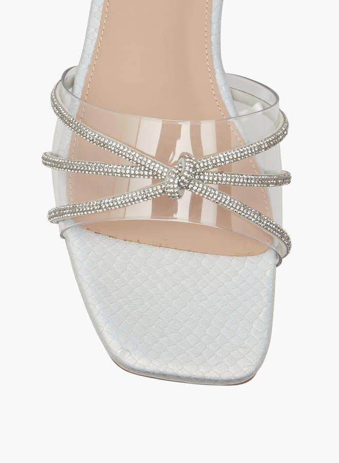 Flora Bella By Shoexpress Women Embellished Slip-On Sandals - Image 4