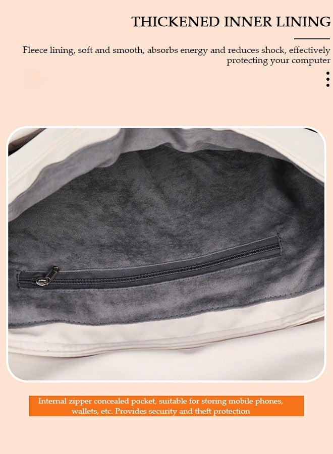 DUNISO 15 Inch Laptop Bag Lightweight Computer Bag Travel Business Briefcase Water Resistance Shoulder Messenger Bag for Men and Women Work Office - Image 4