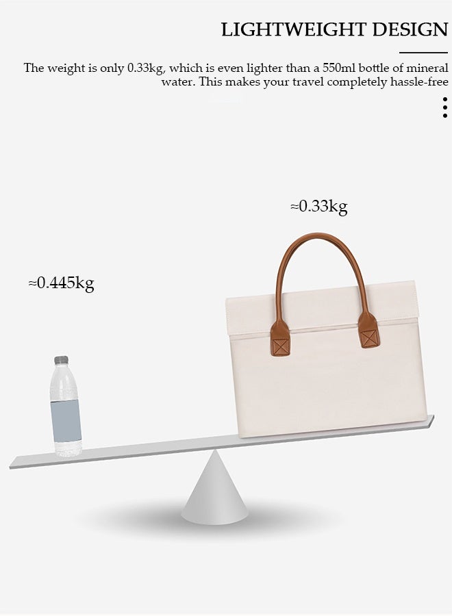 DUNISO 15 Inch Laptop Bag Lightweight Computer Bag Travel Business Briefcase Water Resistance Shoulder Messenger Bag for Men and Women Work Office - Image 5