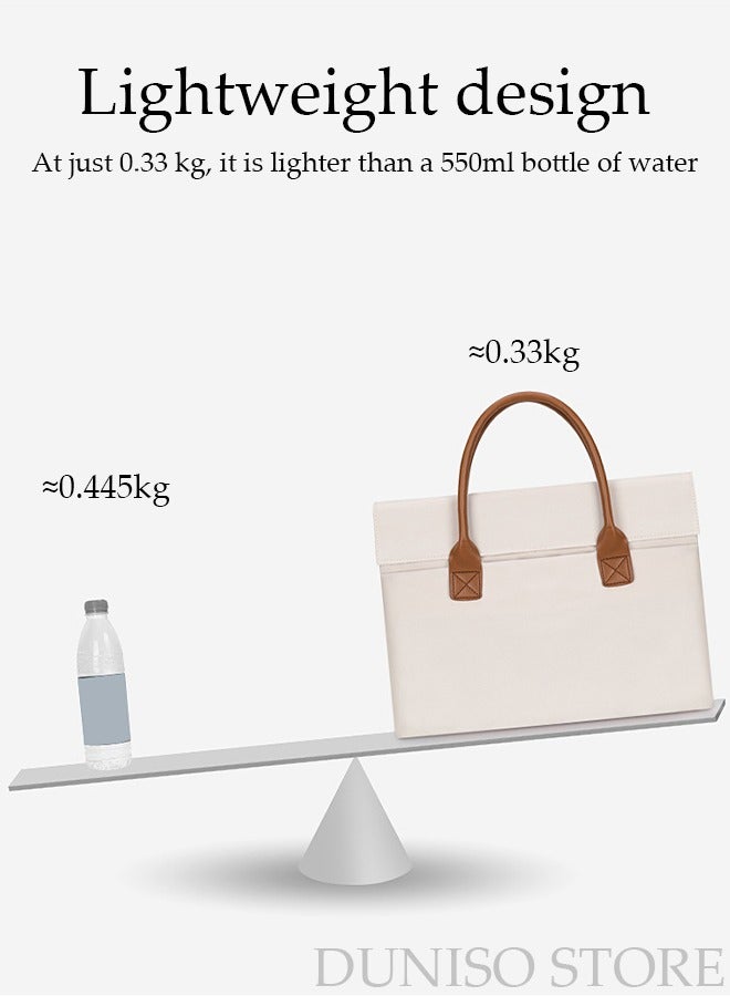 DUNISO 15 Inch Laptop Bag Lightweight Computer Bag Travel Business Briefcase Water Resistance Shoulder Messenger Bag for Men and Women Work Office  - Image 5