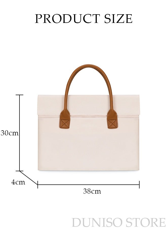 DUNISO 15 Inch Laptop Bag Lightweight Computer Bag Travel Business Briefcase Water Resistance Shoulder Messenger Bag for Men and Women Work Office  - Image 3