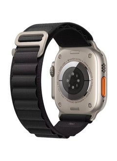 Alpine Loop Compatible with Apple Watch Ultra Band,Metal connector Rugged Woven Nylon Men G-Hook Strap for iWatch Series Ultra SE 49mm 45mm 44mm