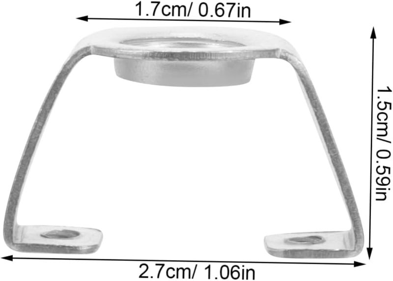 Alipis 20Pcs GU10 Lamp Head Bracket High-Quality Lighting Fixture Accessories Compatible Light Fixtures for DIY Projects and Home Lighting - Image 2
