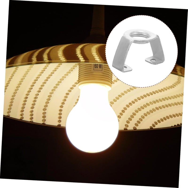 Alipis 20Pcs GU10 Lamp Head Bracket High-Quality Lighting Fixture Accessories Compatible Light Fixtures for DIY Projects and Home Lighting - Image 5