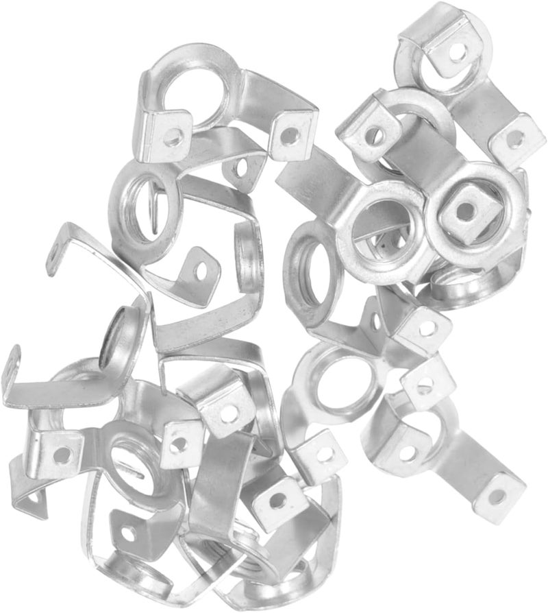 Alipis 20Pcs GU10 Lamp Head Bracket High-Quality Lighting Fixture Accessories Compatible Light Fixtures for DIY Projects and Home Lighting - Image 1
