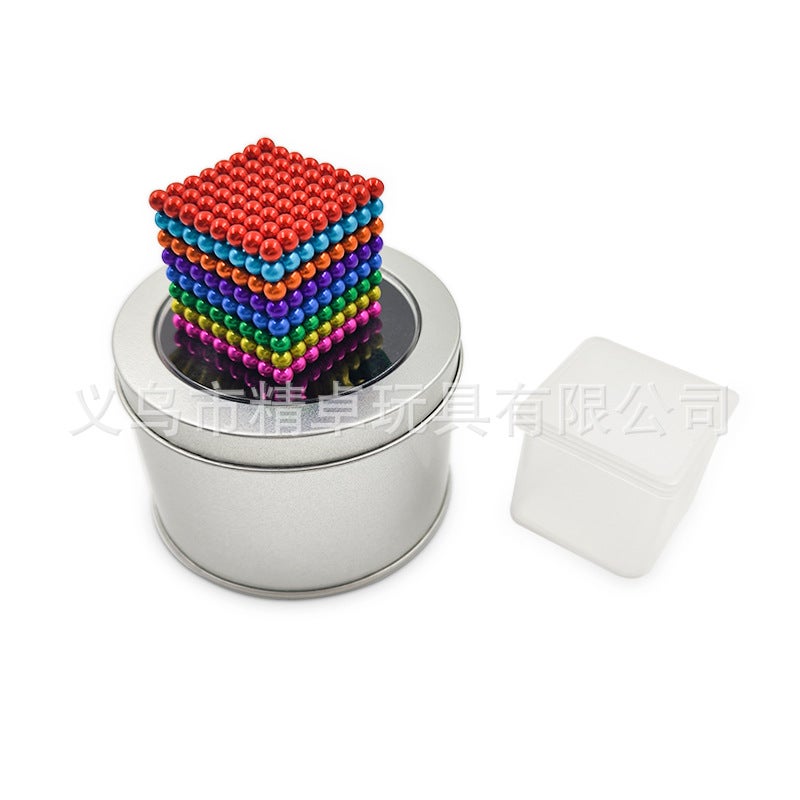 Color Buckyball 5Mm216 3Mm1000 Magnet Building Blocks Puzzle Rubik'S Cube Magnetic Ball Toy - Image 5