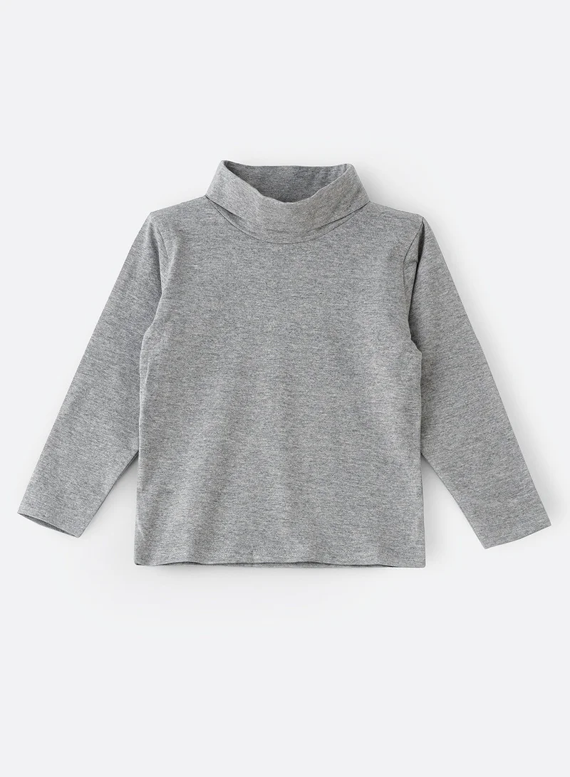 JAM Basic solid turtle neck t-shirt