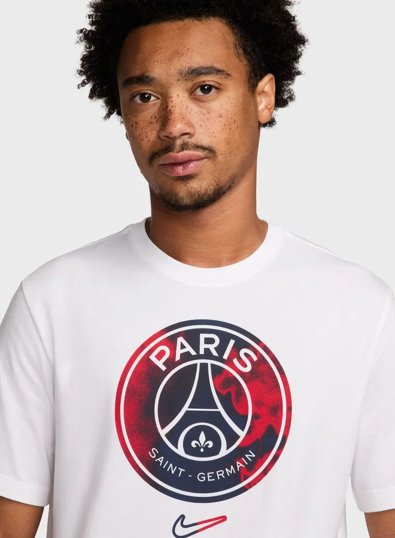 Nike Paris Siant Germain Crest T-Shirt