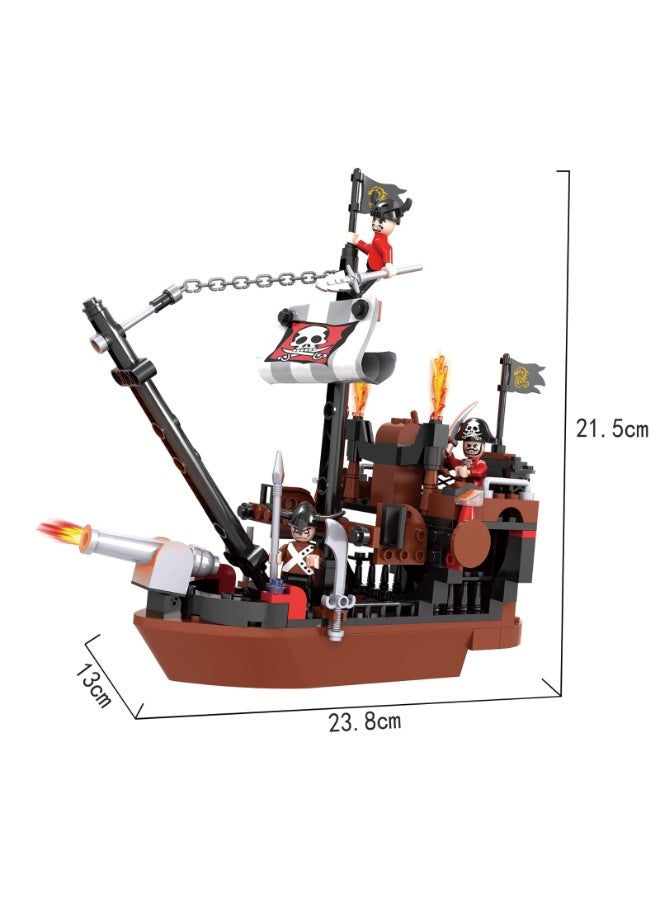 COGO Pirate Ship Building Set - 167 Pieces - Image 3