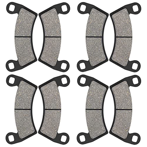 FHSJXR Front and Rear Brake Pads for Polaris RZR XP 1000 EPS 2014-2022, RZR 1000 XP 4 Except Premium Edition 2014-2021, RZR XP 1000 2014-2022, OEM # 1911228 1912508 2205949 - Image 1