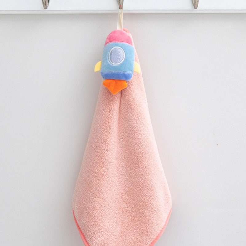 3pcs Baby Nursery Hand Towel Quick-drying Hanging Hand Towel Kitchen Wipe - Image 5