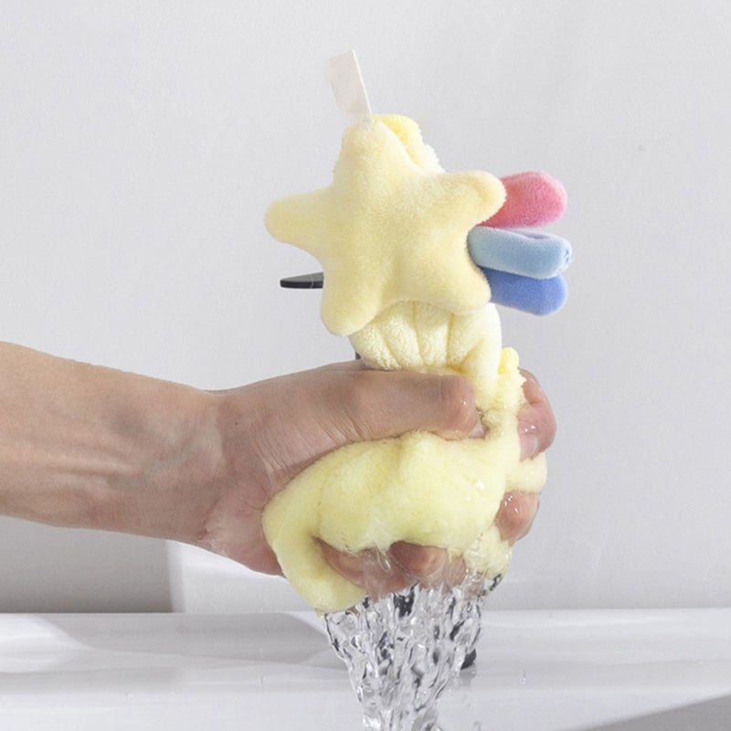 3pcs Baby Nursery Hand Towel Quick-drying Hanging Hand Towel Kitchen Wipe - Image 2