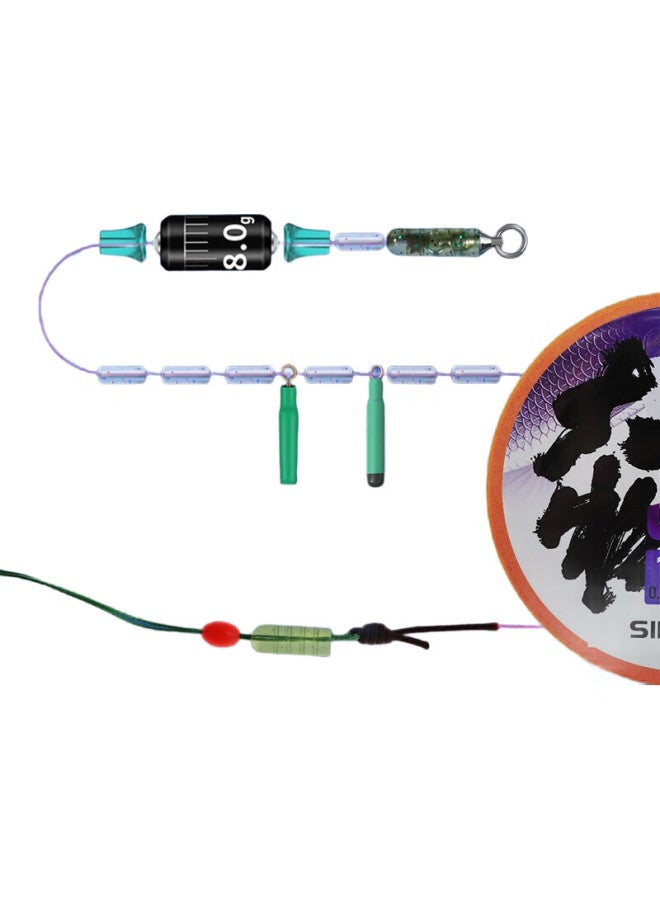 Simago Fishing Line Set For Big Fish, Including Grass Carp, Sturgeon, And Carp, Reinforced Fishing Line For Large Fish, Premium Main Line Set, 9 Meters, Size 10 - Image 1