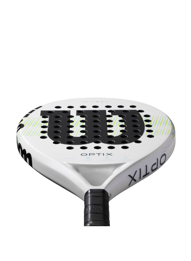 Optix V1 White Padel Racket - Image 4