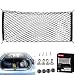 AWELCRAFT Car Rear Cargo Net Adjustable Elastic Storage Organizer Net Trunk Cargo Storage Net Universal Fit for Car Vehicle SUV - Image 2