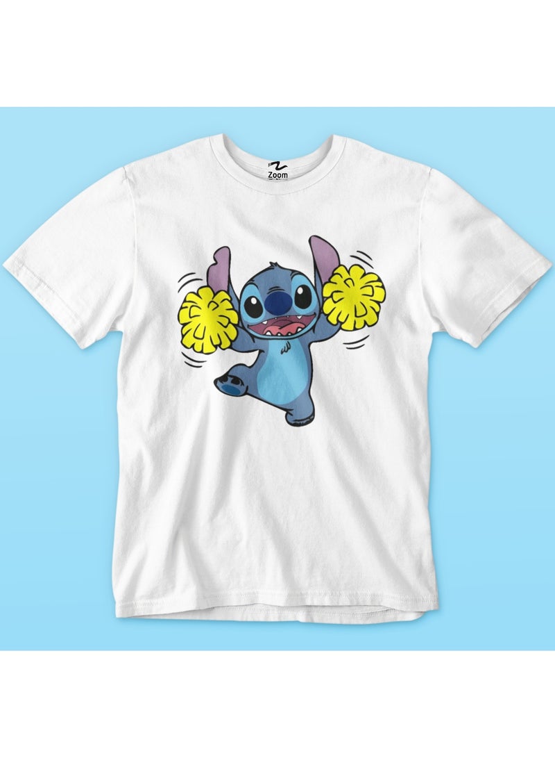ZOOM Cheer Leader Stitch T-Shirt Design 