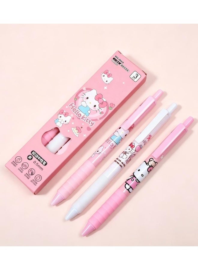 Hello Kitty Canvas Bag and Stationery Pen Set - Image 3