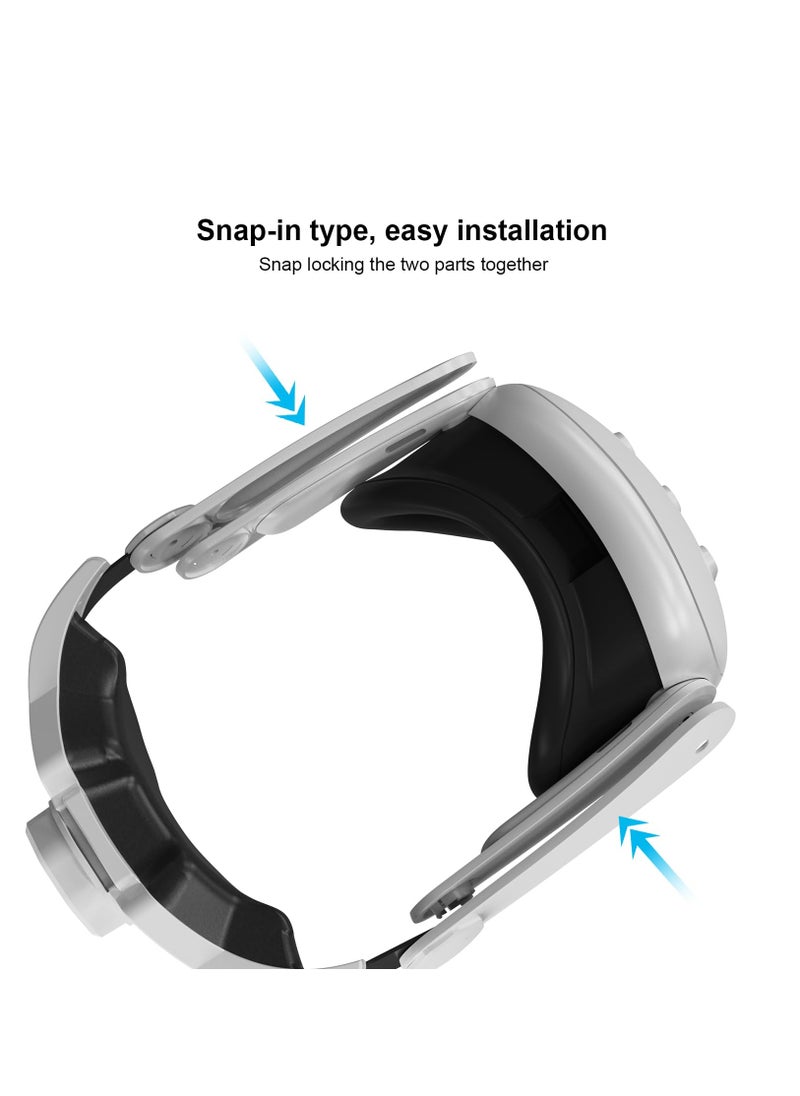 Generic - Head Strap For Meta Quest 3 Adjustable Comfort Elite Strap For Oculus Quest 3 Accessories Adjustable Lightweight VR Headset Strap Replacement - Image 1