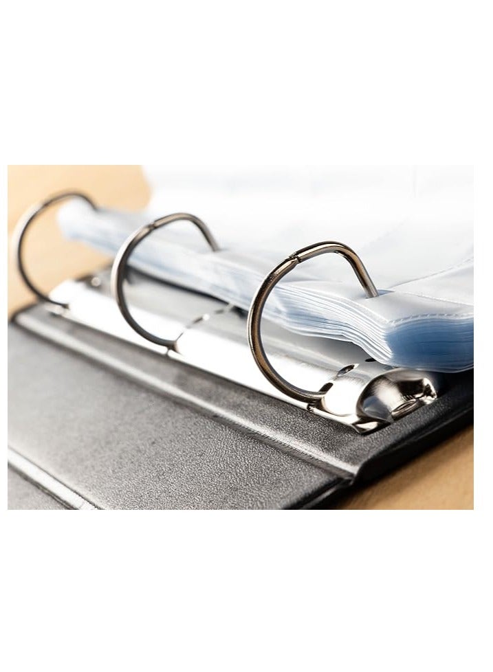 MODEST Business card Holder 600 Cards Hard Cover Black - Image 3