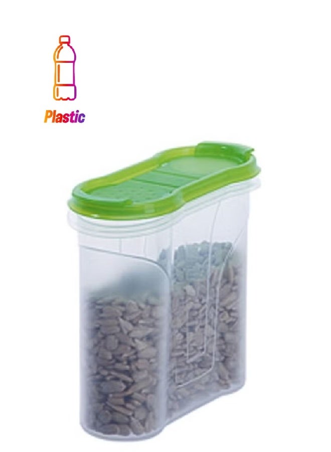 RIVAL Pour Box Sieve 0.3L – Multipurpose Kitchen Storage Container Assorted Colours Pack of 4 - Image 1