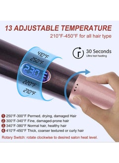 General 2-in-1 Ionic Hair Straightener & Curling Iron – Dual Styling with Ceramic Plates  - Image 2