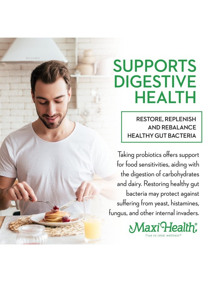 Maxi Health Probiotic Plus Ultimate Prebiotic Advanced Live Probiotics Formula - 50 Billion Live Active Probiotic - 15 Strains - Ultra Protection - Active Pro-50-30 Count - Image 3
