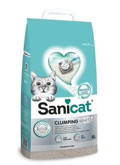 Sanicat SaniCat Clumping White UNS 8L  - Image 1