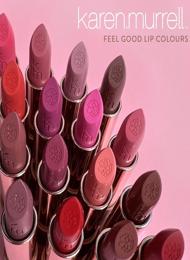 Karen Murrell - Natural Lip Stick - Lipstick 34 Passion - Red Lipstick - Matte Finish, 100% Natural Ingredients, Moisturizes & Hydrates Lips - Paraben & Cruelty Free - Image 4
