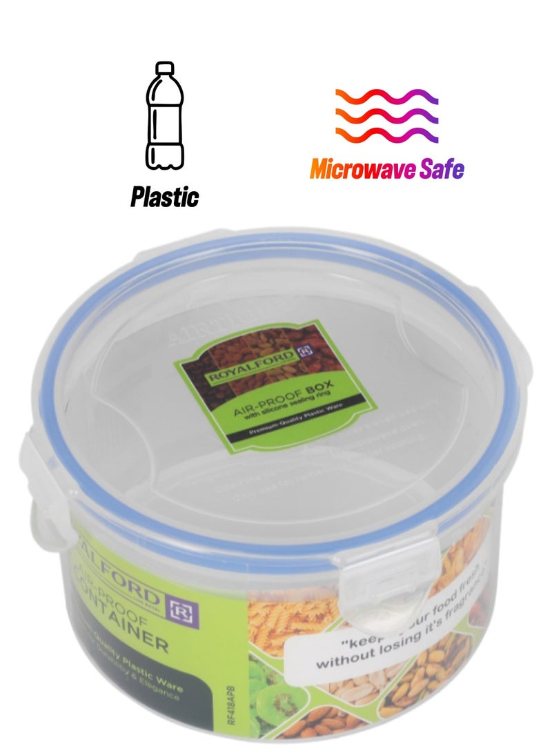 Royalford Airproof Container With Lid Transparent 700ml - Image 1