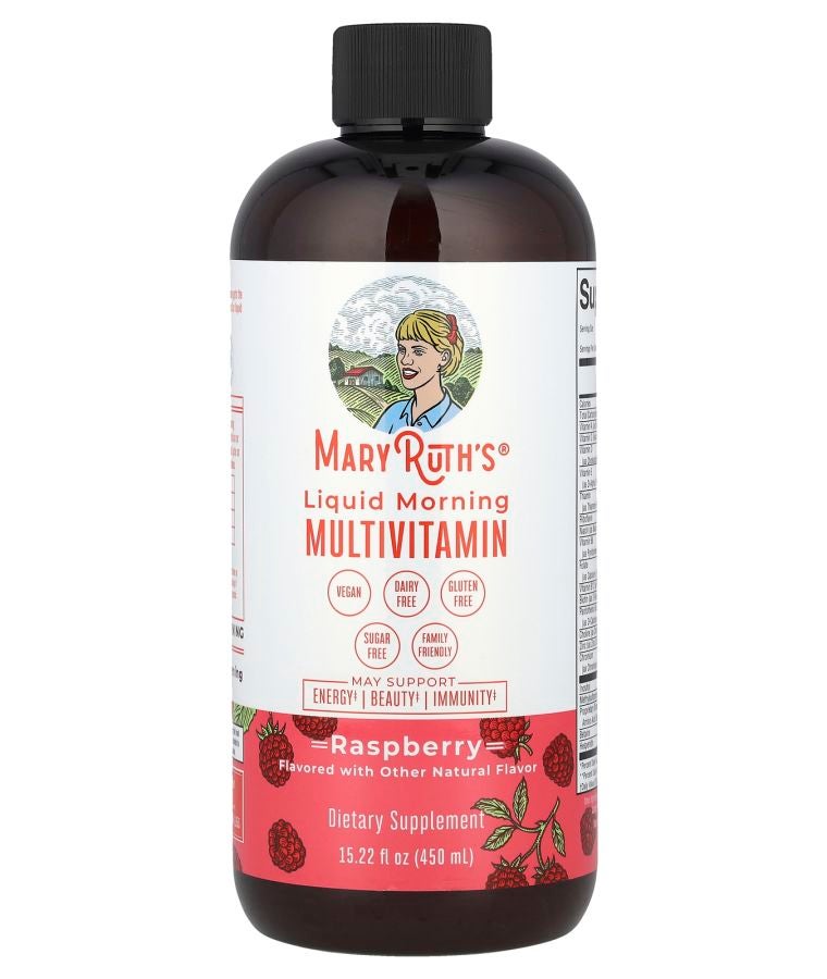 Liquid Morning Multivitamin Raspberry 15.22 fl oz (450 ml)