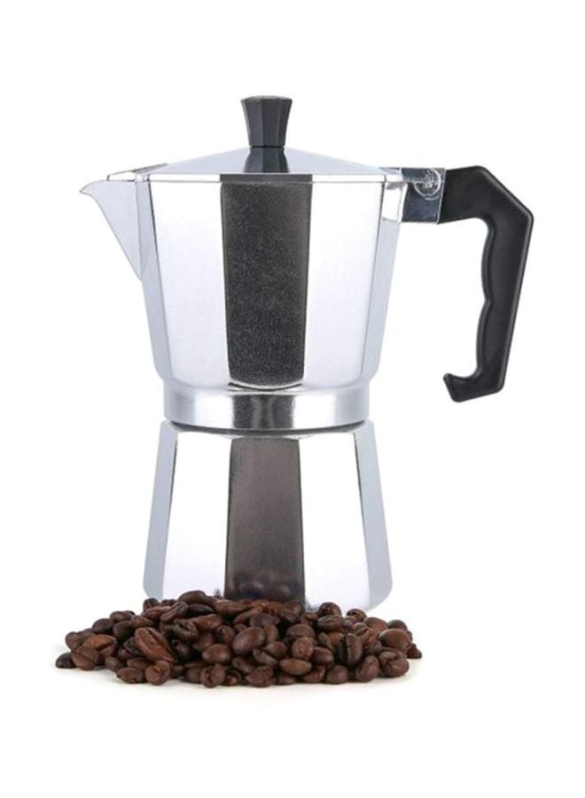 DESSINI Coffee Stovetop Espresso Maker Silver/Black - Image 2