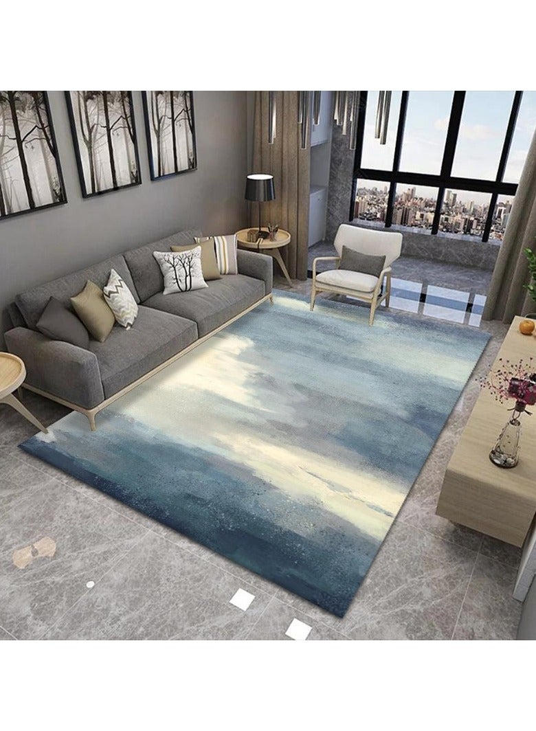 سجادة مستطيلة ناعمة ومريحة ذات جودة عالية مطبوعة بالحبر