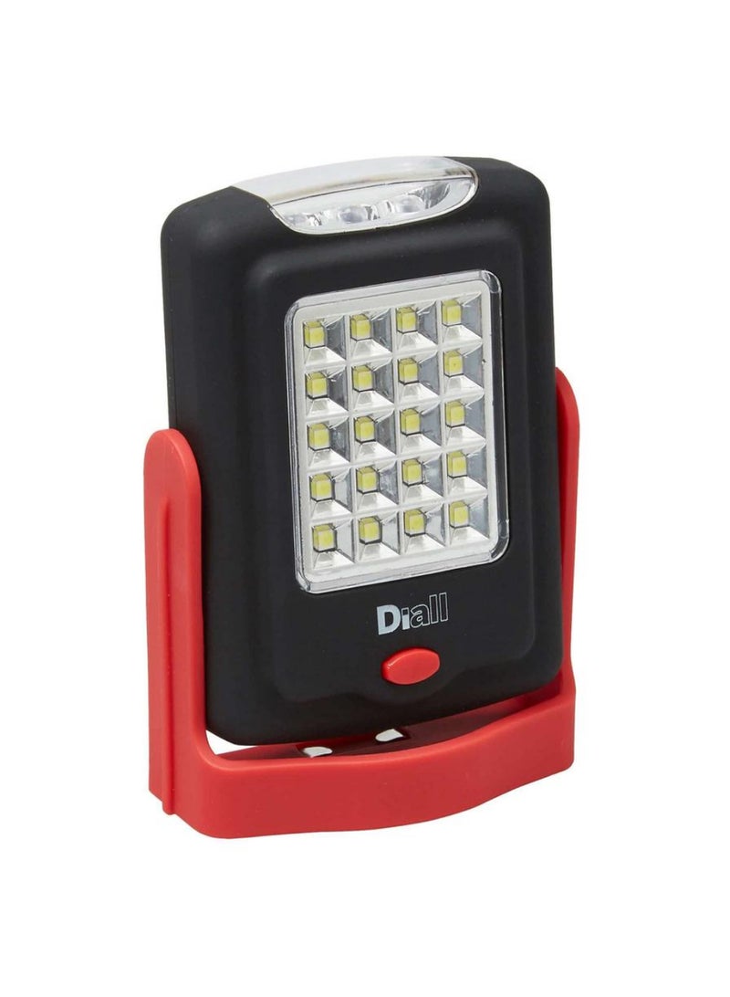 Diall LED Portable Flashlight W/Battery White