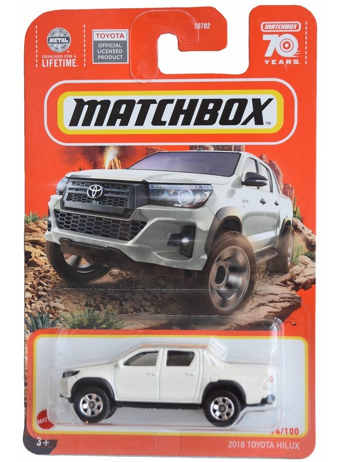 MATCHBOX Matchbox 2018 Toyota Hilux, 70 Years 94/100 [White]