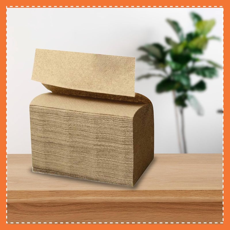 BECO Bamboo Multi-Fold Tissue Papers, 150 Pulls, 32 GSM, 100% Natural, Unbleached and Eco Friendly - Image 4