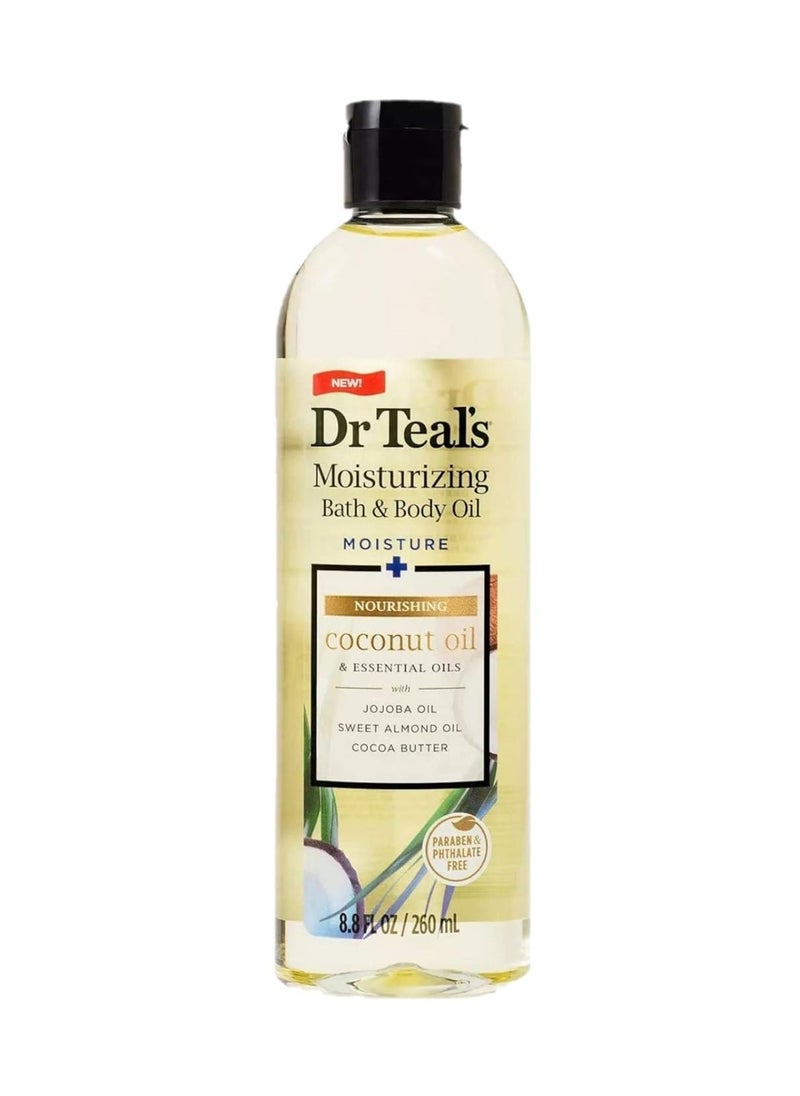 Dr. Teals Dr. Teals Bath & Body Oil Variety Gift Set (2 Pack, 8.8oz Ea.) - Ultra Rich Shea Butter & Nourishing Coconut Oil - Essential Oils Hydrate Skin & Alleviate Daily Stress - At Home Spa Kit  - Image 2